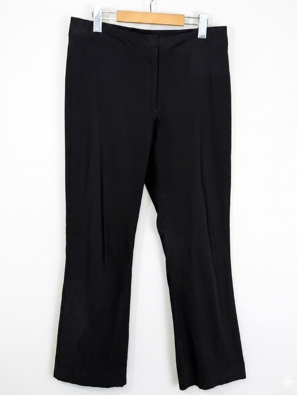 Rickis Stretch Black Luxe Dress Pants Trousers Womens Size 12 Business Classic